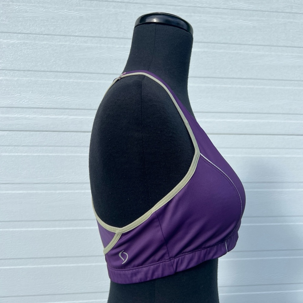 Brooks Moving Comfort Vixen Shimmer Sports Bra, L - Picture 2 of 12